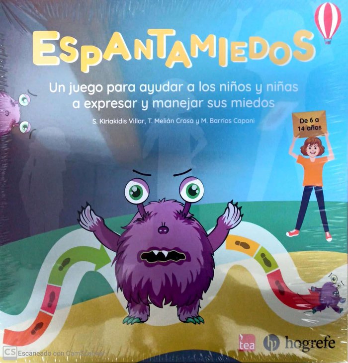 ESPANTAMIEDOS UN JUEGO PARA AYUDAR A LOS NIÑOS Y NIÑAS A EX - 9788418745324 Imagen principal del producto
