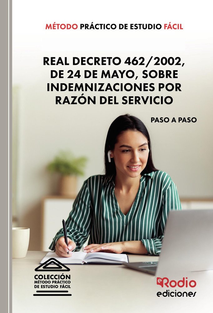 METODO PRACTICO DE ESTUDIO FACIL REAL DECRETO 462/2002, DE | GARCIA VALDERREY, MIGUEL ANGEL | RODIO EDICIONES | 9788418794858 Imagen principal del producto