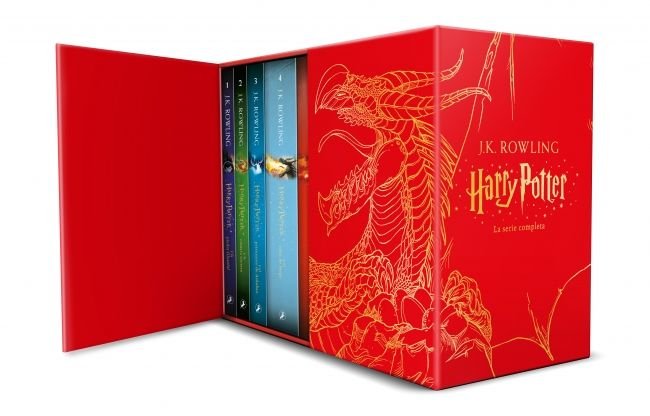 🧙‍♂️ Estuche de Lujo Harry Potter – Casa Gryffindor | J. K. Rowling Imagen principal del producto