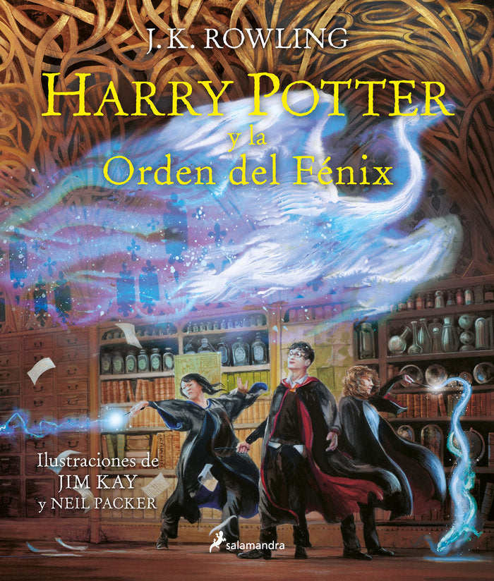 HARRY POTTER Y LA ORDEN DEL FENIX ED ILUSTRADA HARRY POTTER | Rowling,j,k, | 9788418797415 (Salamandra infantil y juvenil)