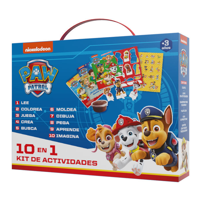 MALETIN 10 EN 1 - PATRULLA CANINA | PLAY TIME IMAGILAND | 1 UNIDAD | 9788418861055