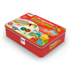 KIT PROYECTOR DINOSAURIOS- CAJA METALICA | PLAY TIME IMAGILAND | 1 UNIDAD | 9788418861123