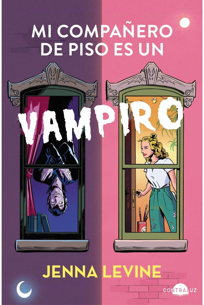 MI COMPAÑERO DE PISO ES UN VAMPIRO | Levine, Jenna | 9788418945809 (Contraluz)