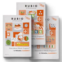 Matemáticas Método Singapur 5. | RUBIO | 9788418964466