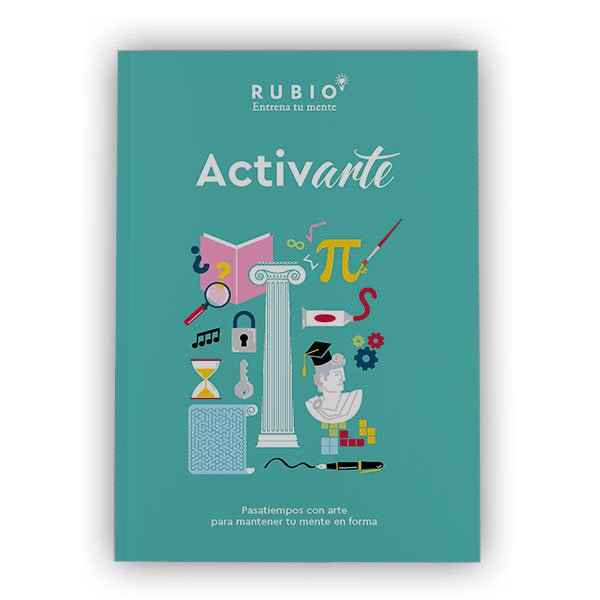 ACTIVARTE II PASATIEMPOS CON ARTE MANTENER MENTE EN FORMA | AA,VV | RUBIO | 9788418964497