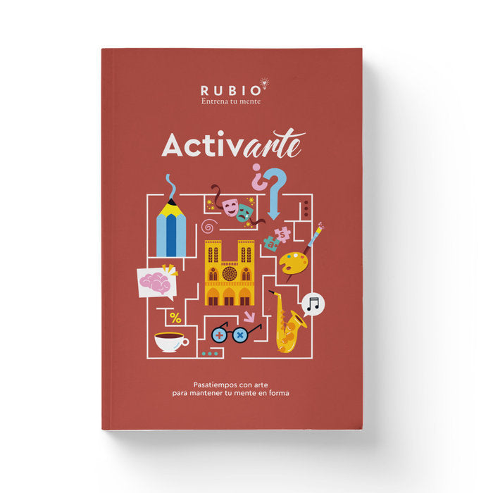 ACTIVARTE III PASATIEMPOS CON ARTE MANTENER MENTE EN FORMA | AA,VV | RUBIO | 9788418964794