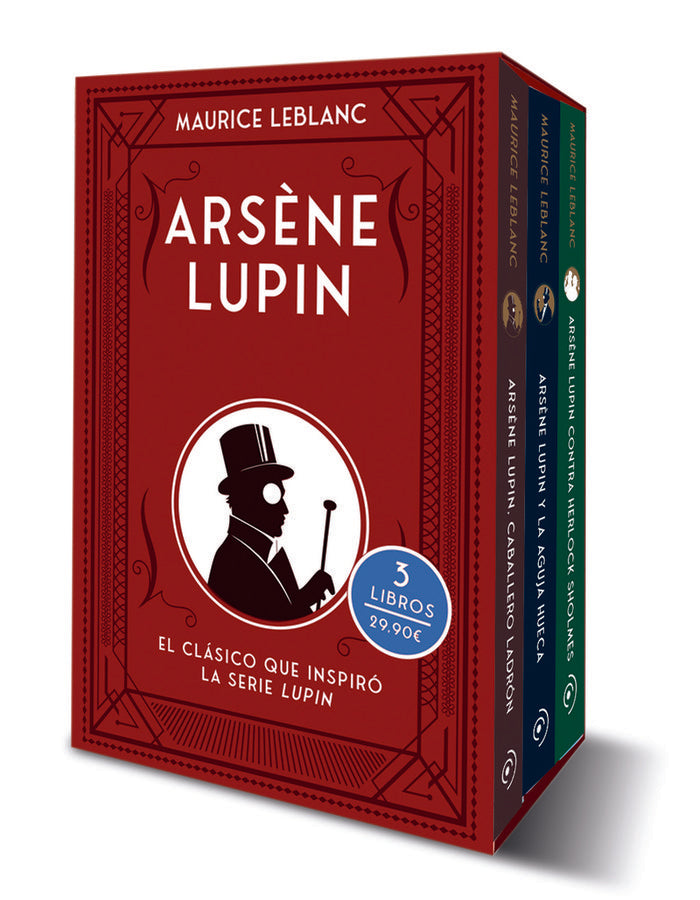 ESTUCHE COLECCION ARSENE LUPIN - 9788419004628 Imagen principal del producto