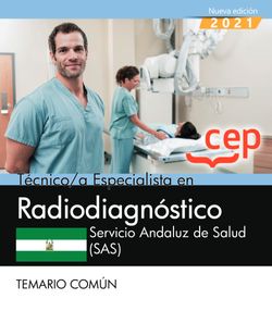 Técnico/a Especialista en Radiodiagnóstico. Servicio Andaluz de Salud (SAS). Temario común Imagen principal del producto