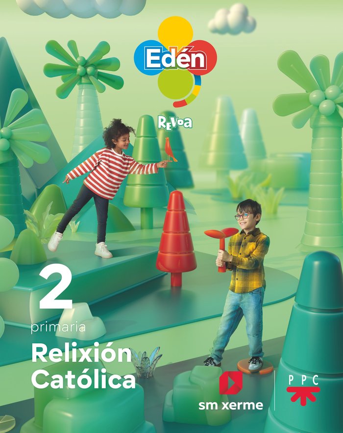 Religión Catolica 2º EP Galicia Eden Revuela 23 (Xerme Sm) - 9788419101693