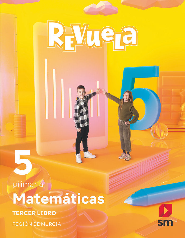 Matemáticas Trimestres Tematicos 5 Primaria, Revuela, Regi (Sm) - 9788419102850 Imagen principal del producto