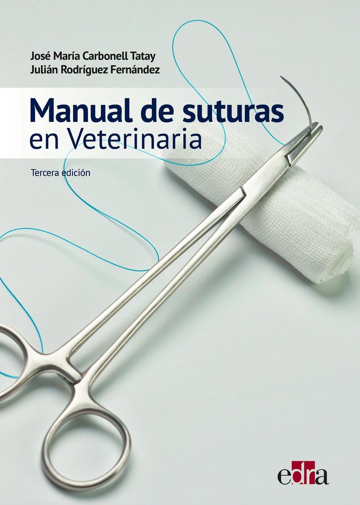 MANUAL DE SUTURAS EN VETERINARIA 3ª ED - 9788419156969 Imagen principal del producto