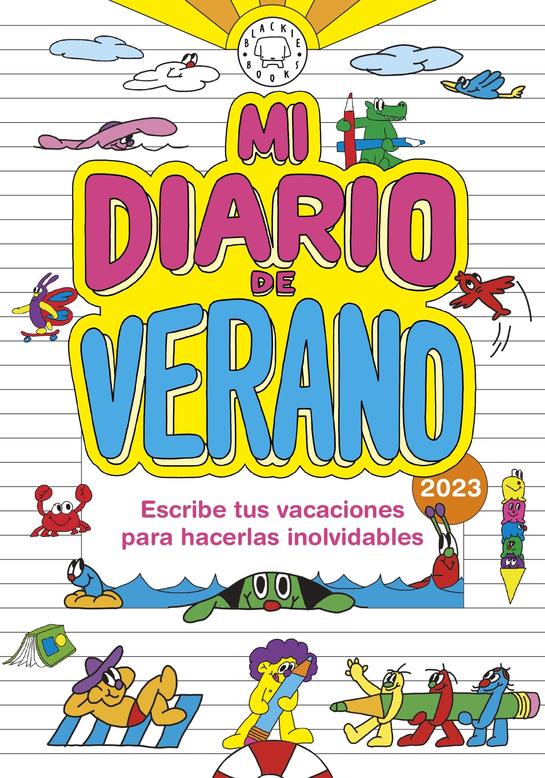 Mi Diario de Verano 2023: Escribe Tus Vacaciones para Hacerlas Inolvidables