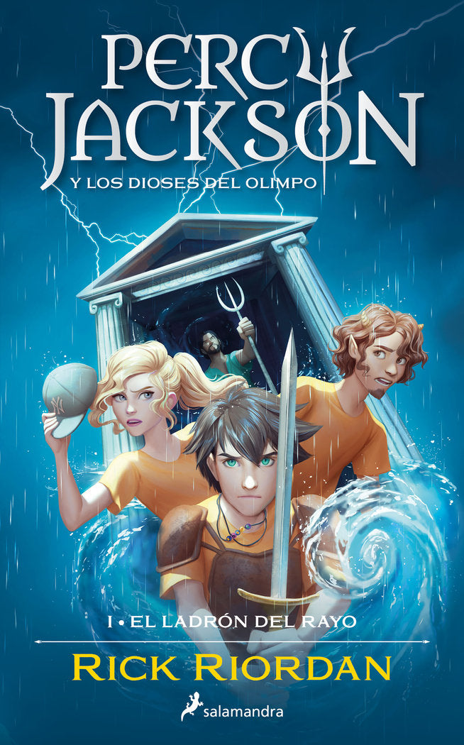 EL LADRON DEL RAYO PERCY JACKSON Y LOS DIOSES DEL OLIMPO 1 | Rick Riordan | 9788419275738 (Salamandra)