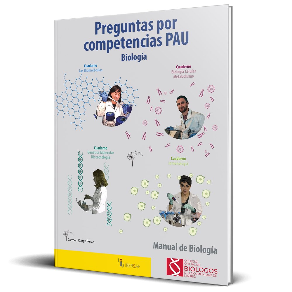 PREGUNTAS POR COMPETENCIAS PAU BIOLOGIA- 9788419304278 Imagen principal del producto