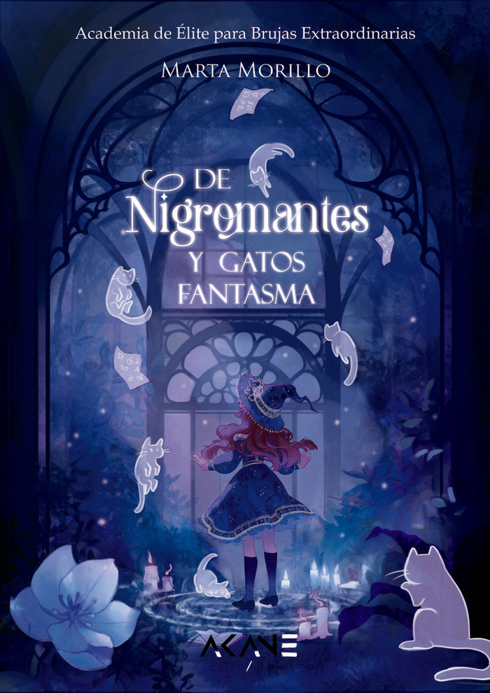 DE NIGROMANTES Y GATOS FANTASMA | Morillo, Marta | 9788419305176 (Akane editorial)