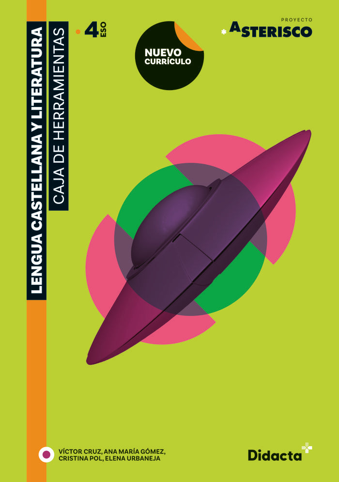 Asterisco 4. Caja de herramientas (Nueva edición 2023) | Varios autores | 9788419324009 (DIDACTA+) Imagen principal del producto