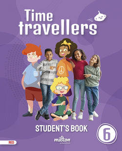 Time Travellers 6 Red Student' | MILTON | 9788419364296 Imagen principal del producto