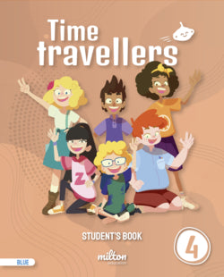Time Travellers 4 Blue Student | MILTON | 9788419364371 Imagen principal del producto