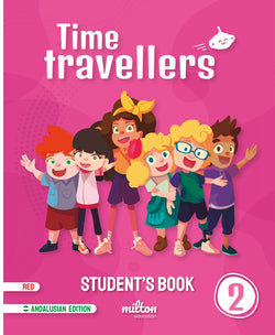 Time Travellers 2 Red Student' | MILTON | 9788419364654 Imagen principal del producto