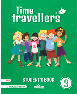 Time Travellers 3 Red Student' | MILTON | 9788419364678 Imagen principal del producto