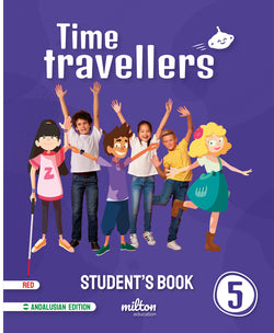 Time Travellers 5 Red Student' | MILTON | 9788419364715 Imagen principal del producto