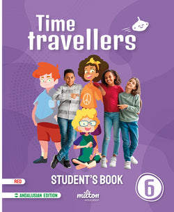 Time Travellers 6 Red Student' | MILTON | 9788419364739 Imagen principal del producto