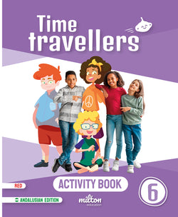 Time Travellers 6 Red Activity | MILTON | 9788419364746 Imagen principal del producto