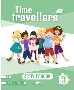 Time Travellers 3 Blue Activit | MILTON | 9788419364814 Imagen principal del producto