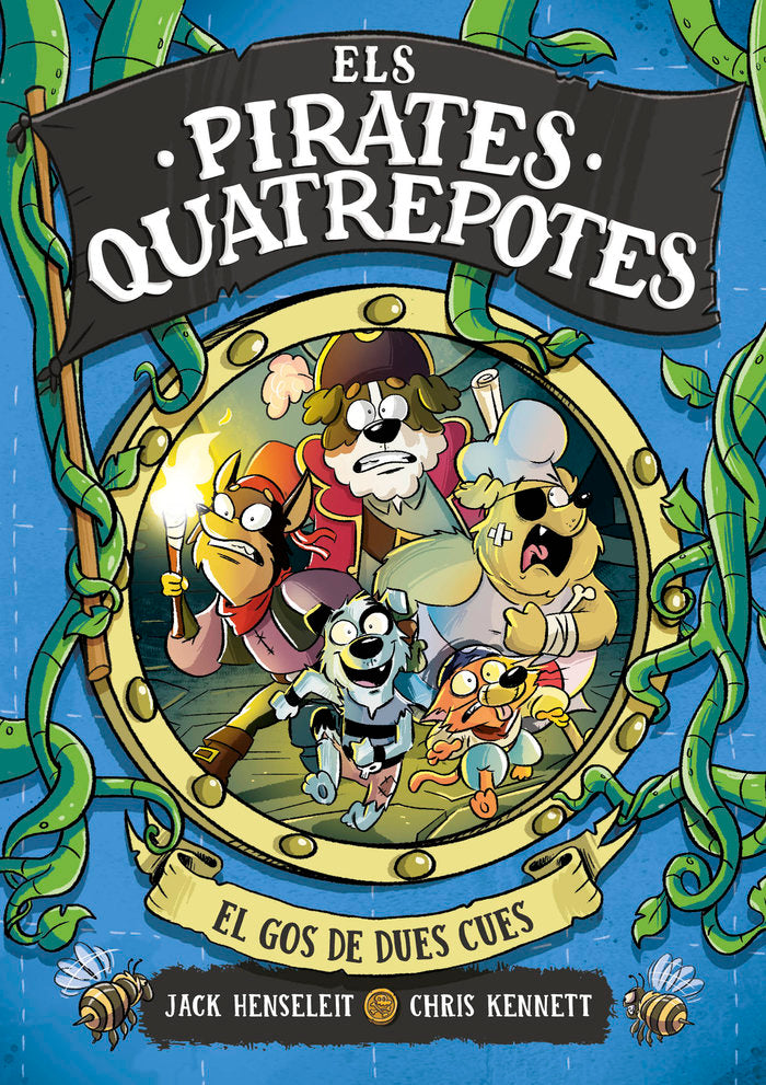 ELS PIRATES QUATREPOTES 2 EL GOS DE DUES CUES | Jack Henseleit | 9788419378972 (B de blok)