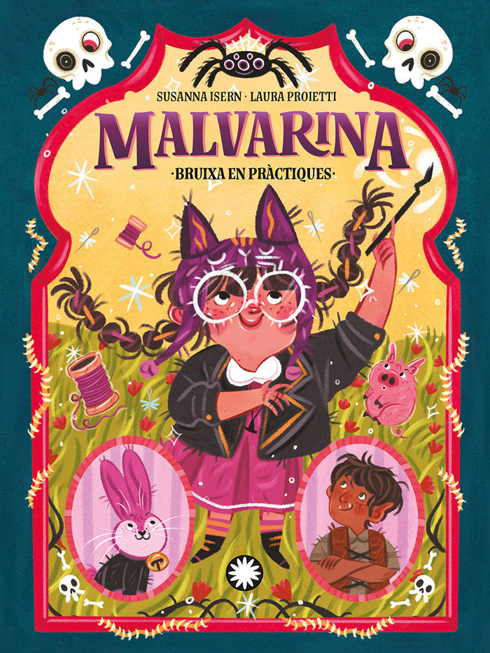 MALVARINA 2 BRUIXA EN PRACTIQUES | Susanna Isern/laura Proietti | 9788419401045 (Flamboyant) Imagen principal del producto