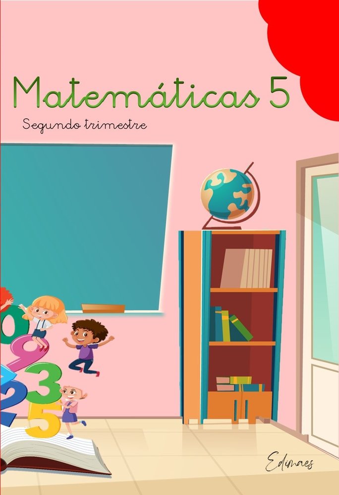 Matemáticas 5º EP 2º Trimestre 23 Edimaes (Editorial Edimaes) - 9788419402424 Imagen principal del producto