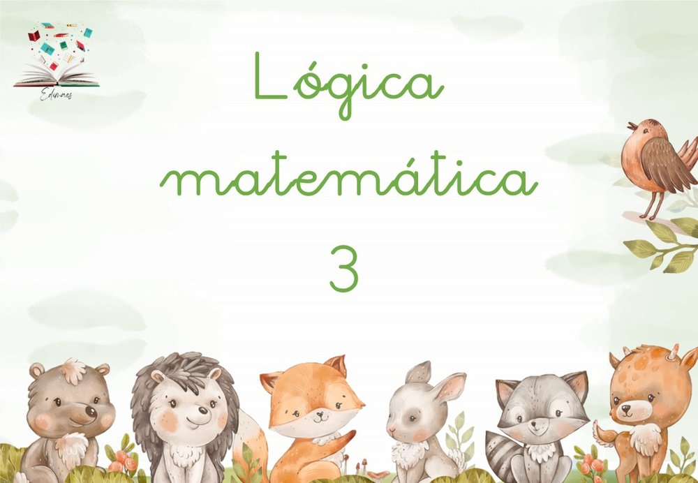 LOGICA MATEMATICA 3 EI 23 EDIMAES | AA,VV | 9788419402745 (Editorial Edimaes) Imagen principal del producto