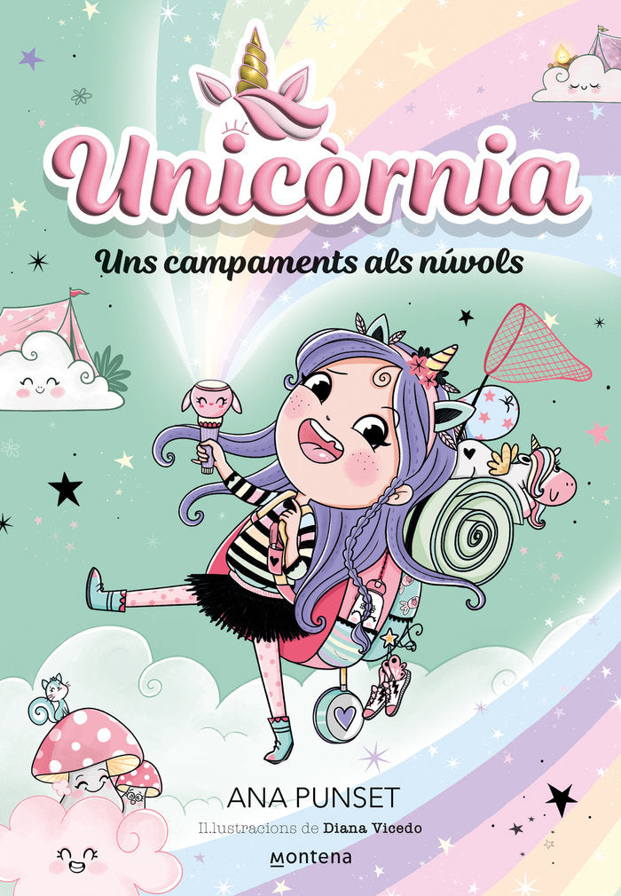 UNICORNIA 5 UNS CAMPAMENTS ALS NUVOLS | Ana Punset | 9788419421234 (Montena)