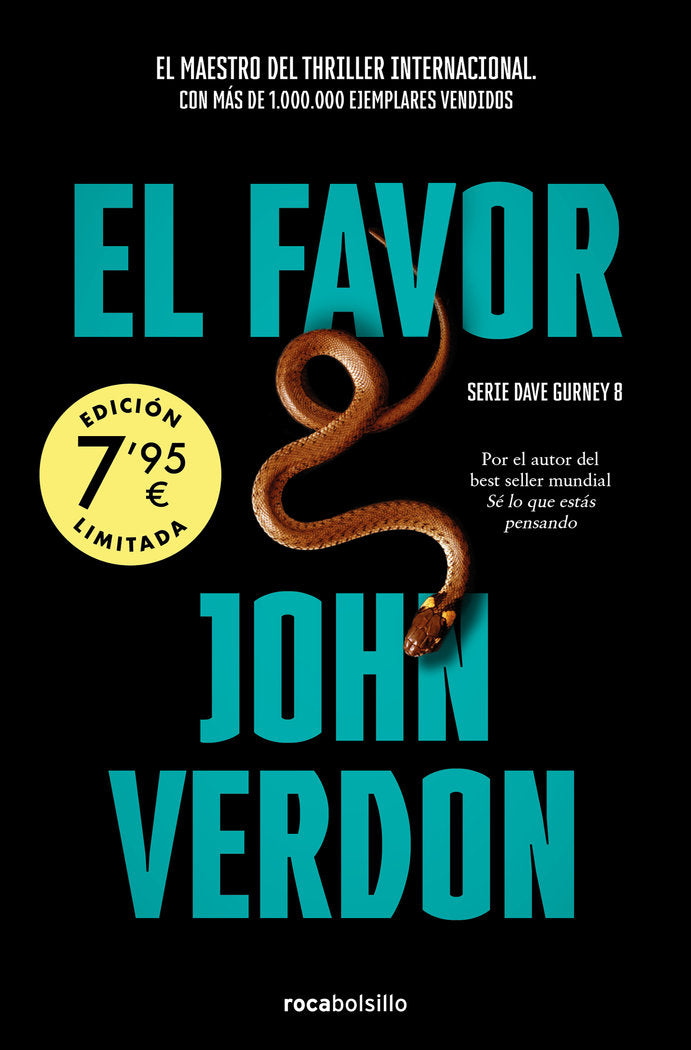 EL FAVOR SERIE DAVID GURNEY 8 - 9788419498175