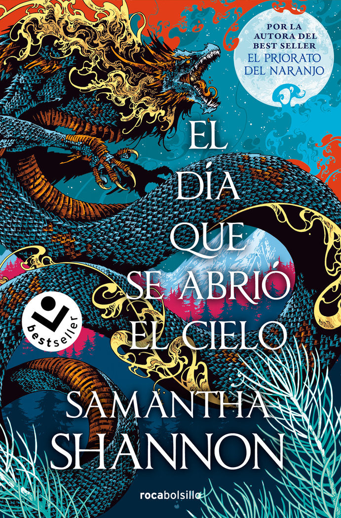 EL DIA QUE SE ABRIO EL CIELO PRECUELA DE EL PRIORATO DEL NA | Shannon, Samantha | 9788419498205 (Roca bolsillo) Imagen principal del producto