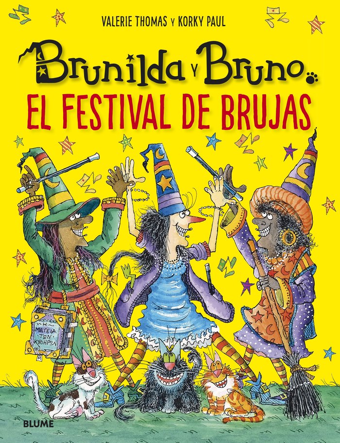BRUNILDA Y BRUNO. FESTIVAL DE BRUJAS I Thomas, Valerie;Korky, Paul I BLUME (Naturart) I 9788419499394