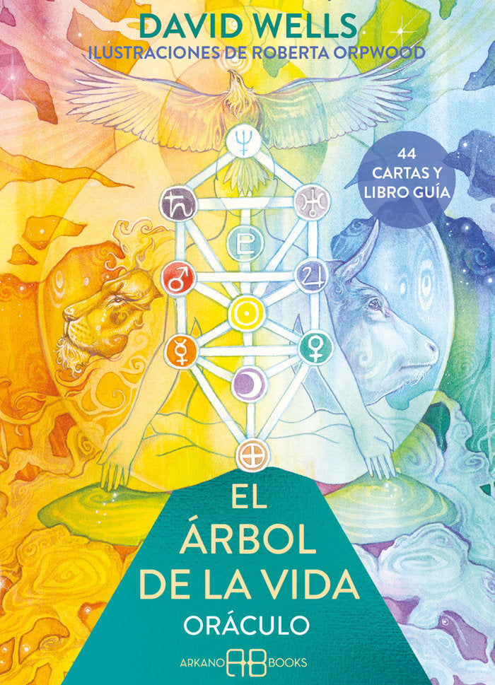 EL ARBOL DE LA VIDA ORACULO I David Wells I Arkano Books I 9788419510310