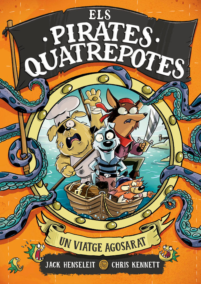 ELS PIRATES QUATREPOTES 1 UN VIATGE AGOSARAT | Jack Henseleit | 9788419522351 (B de blok)