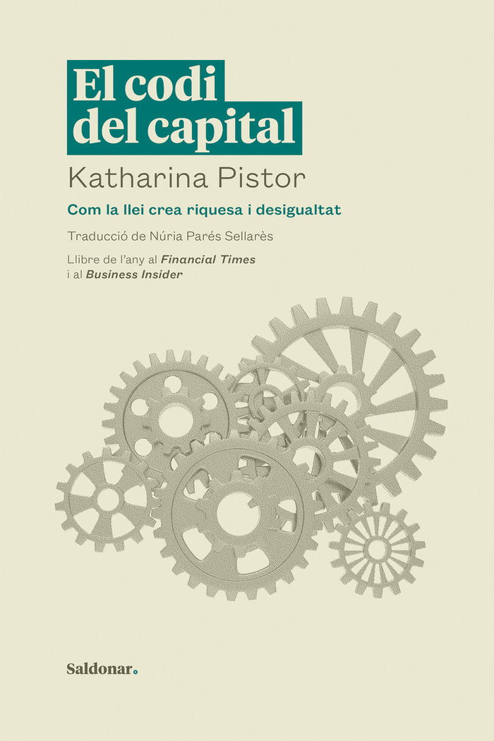 CODI DEL CAPITAL,EL | PISTOR,KATHARINA | EDICIONS SALDONAR | 9788419571090