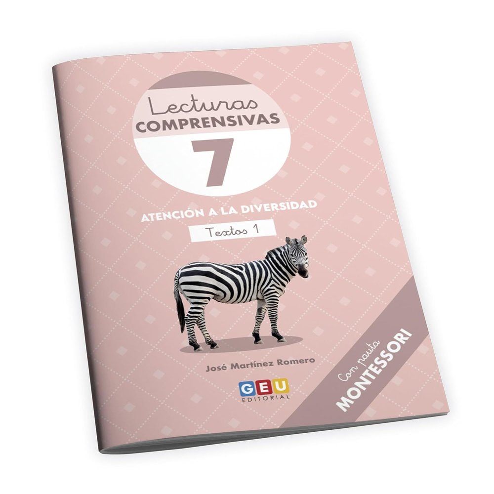 LECTURAS COMPRENSIVAS 7 PAUTA MONTESSORI INI,LECTOESCRITURA | MARTINEZ ROMERO, JOSE | GEU | 9788419646507