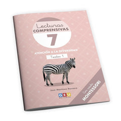 LECTURAS COMPRENSIVAS 7 PAUTA MONTESSORI INI,LECTOESCRITURA | MARTINEZ ROMERO, JOSE | GEU | 9788419646507