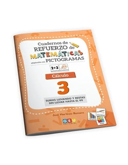 Cuaderno de refuerzo de matemáticas. Adaptación con pictogramas. Cálculo 3. Aa. Vv. (Editorial GEU) 9788419646767 Imagen secundaria del producto