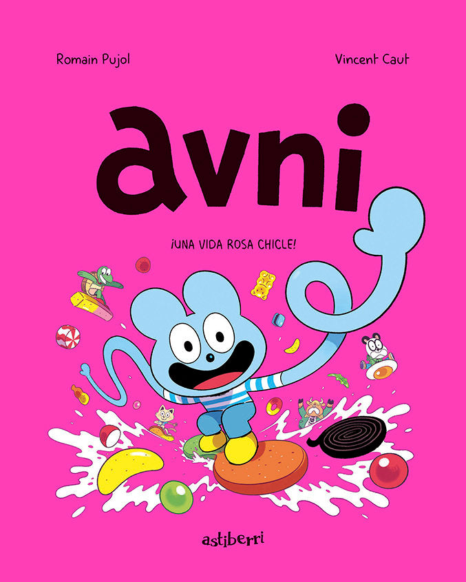 AVNI 6 UNA VIDA ROSA CHICLE | Caut,vincent/pujol,romain | 9788419670397 (Astiberri) Imagen principal del producto