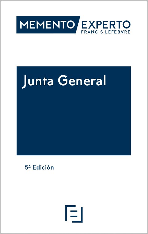 MEMENTO EXPERTO JUNTA GENERAL 5ª ED - 9788419896728 Imagen principal del producto