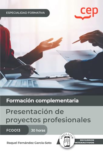 Manual. Presentación de proyectos profesionales (FCOO13). Especialidades formativas Imagen principal del producto