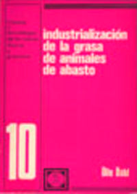 INDUSTRIALIZACION DE LA GRASA DE ANIMALES DE ABASTO - 9788420000039 Imagen secundaria del producto