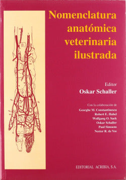 NOMENCLATURA ANATOMICA VETERINARIA ILUSTRADA - 9788420008110