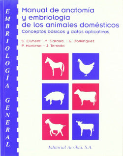 MANUAL DE ANATOMIA Y EMBRIOLOGIA DE LOS ANIMALES DOMESTICOS - 9788420008608 Imagen secundaria del producto