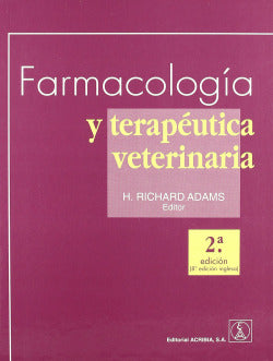 FARMACOLOGIA Y TERAPEUTICA VETERINARIA - 9788420010007 Imagen secundaria del producto