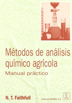 METODOS DE ANALISIS QUIMICO AGRICOLA MANUAL PRACTICO - 9788420010441 Imagen secundaria del producto